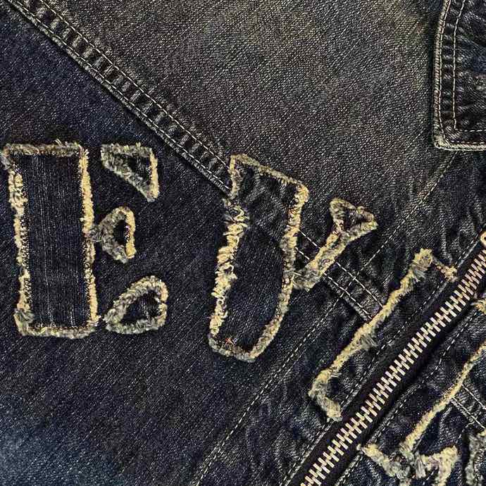 Evisu 2024 Novel Cowboy Jacket Embroidered with Seagulls: Size Guide Included - 图片 6