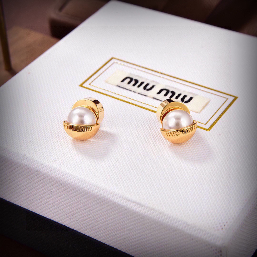 MiuMiu Joyas Pendiente Fashion