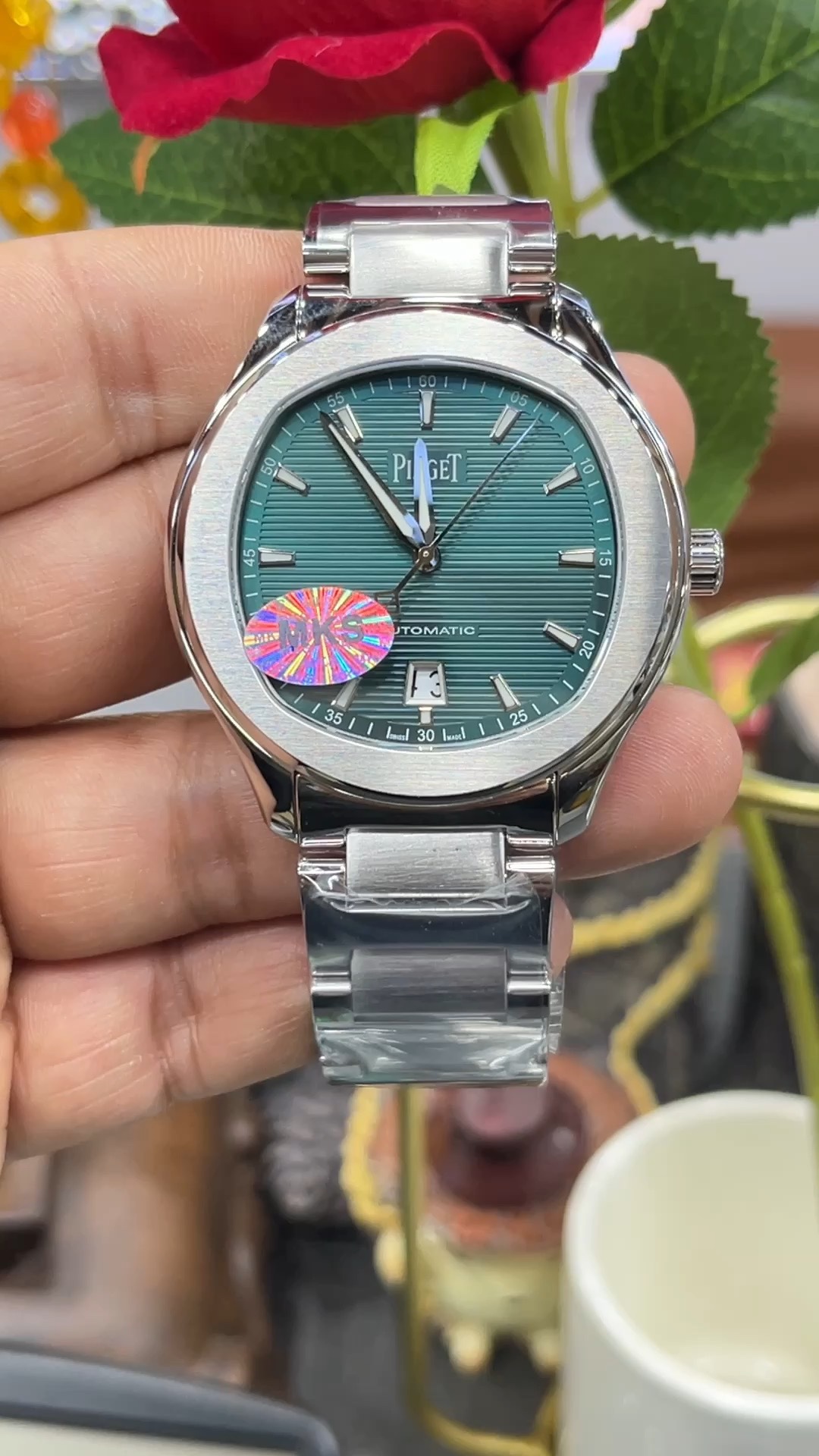 counts PIAGET-POLO’S Series/42mm*9.5mm/Mei Yoda 9015 to Cal.1110