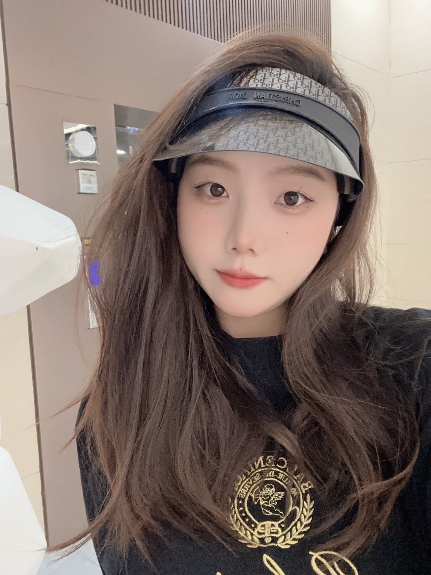 Dior original custom monogram sun hat with innovative design and playful sporty shape, unique must-have for styling, su…