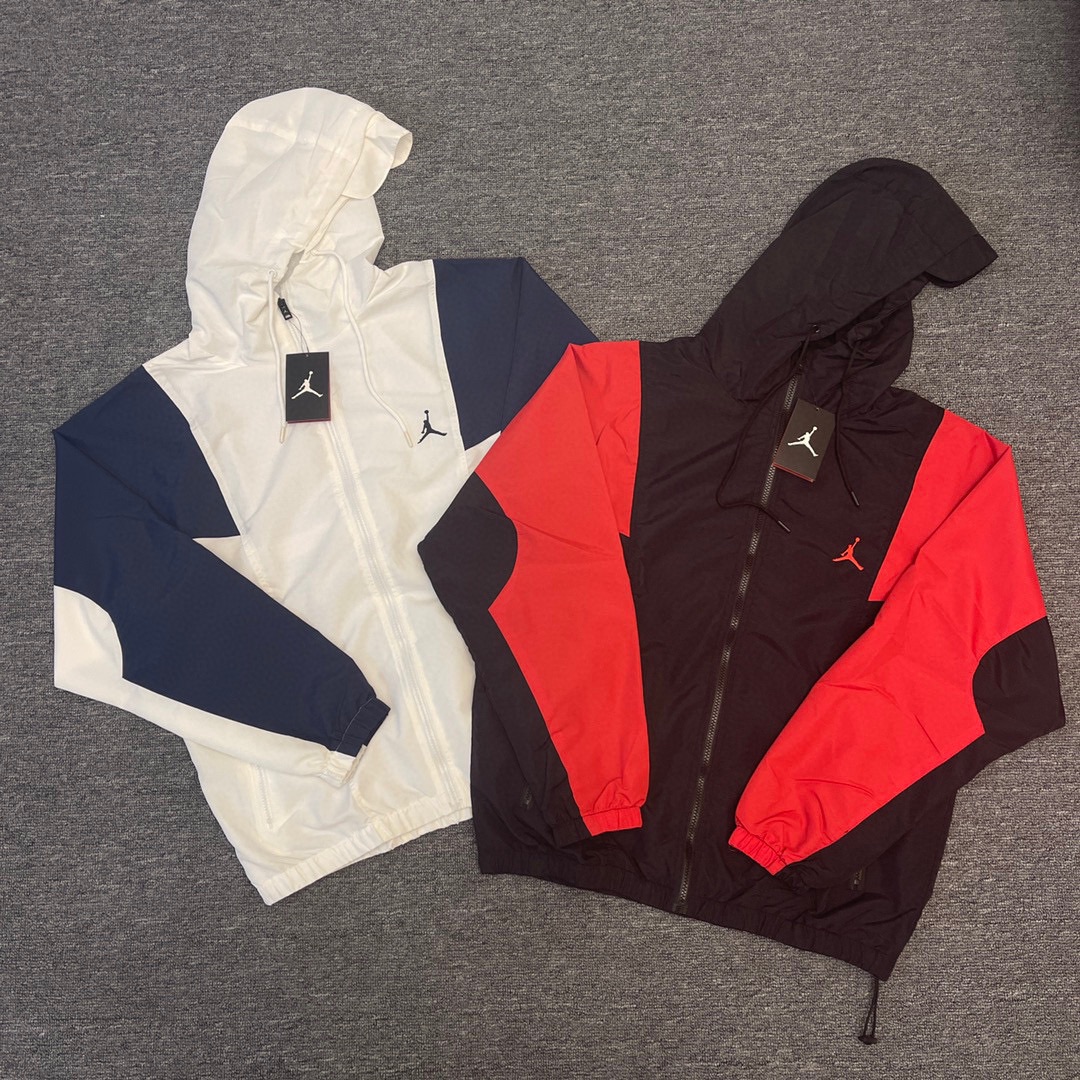 Buy High-Quality Fake
 Air Jordan Clothing Coats & Jackets Black Blue Red White Embroidery Unisex Mesh Cloth Summer Collection Casual