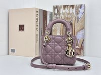 Dior Lady Top
 Handbags Crossbody & Shoulder Bags High Quality
 Sheepskin M49535