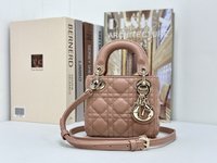 High Quality Replica Designer
 Dior Lady Handbags Crossbody & Shoulder Bags Sheepskin M49535