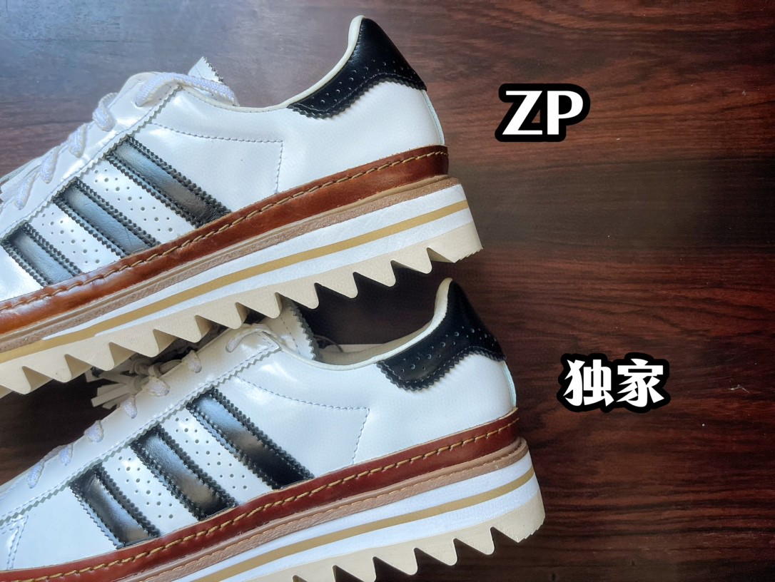 图片[3]-【纯原pk版】CLOT x Adidas Superstar 贝壳头陈冠希全新设计 原鞋原档案开发 同源ZP原材n采用头层原厂平面油皮+牛皮围条 精工针车n全网独家正确私模 组合原装大底 三层组合全新RB锯齿鞋底+高弹EVA+头层牛皮沿条配件鞋盒同步原厂 全部遵循公司原鞋打造！nSIZE: 36-46 含半码货号: IH3132  编码：JP420440-鞋库