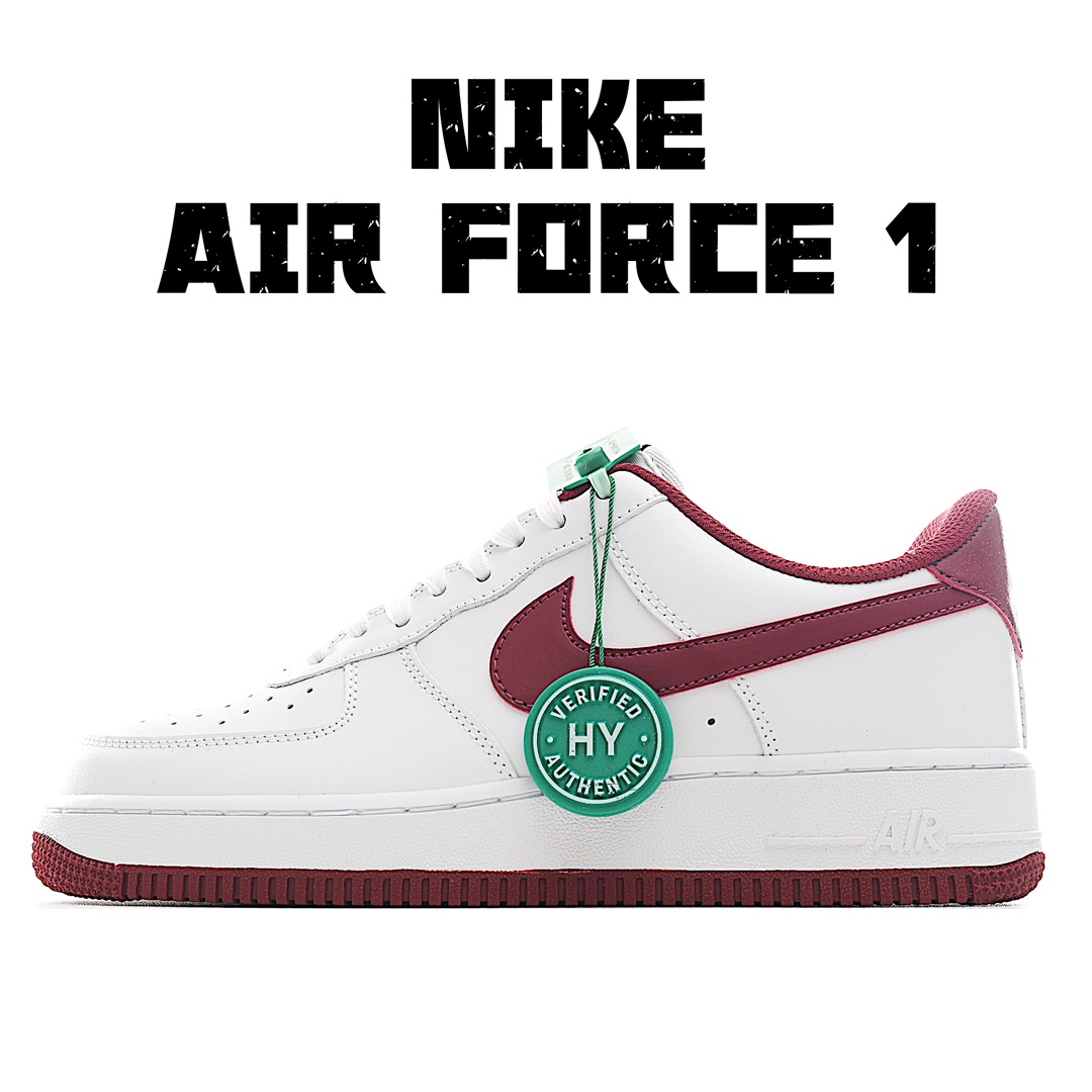 独家实拍HY版本内置芯片可扫码版支持手机NFC识别！纯原级别NikeAirForce1Low原厂冲刀皮料