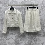 Chanel Clothing Coats & Jackets Openwork
