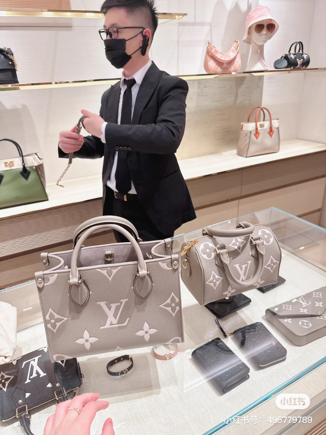 Louis Vuitton LV Speedy Bags Handbags Printing Empreinte​