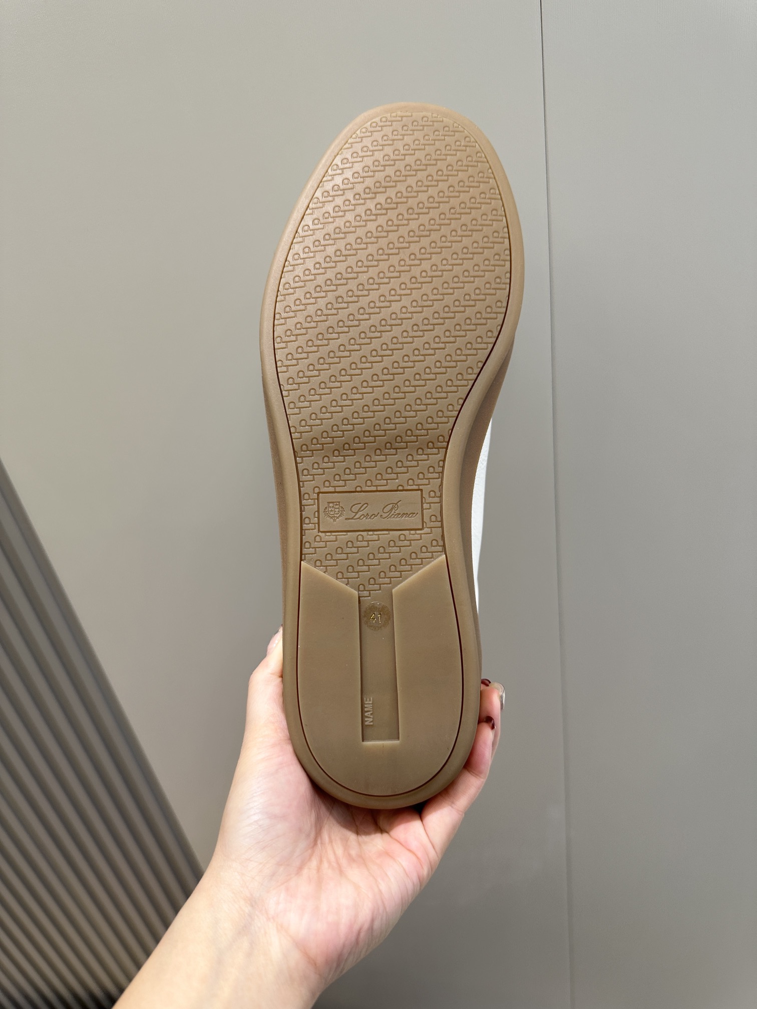 loro piana LP Tennis Walk Sneakers - TopEstos nuevos tenis importados de piel de vacuno con forro de