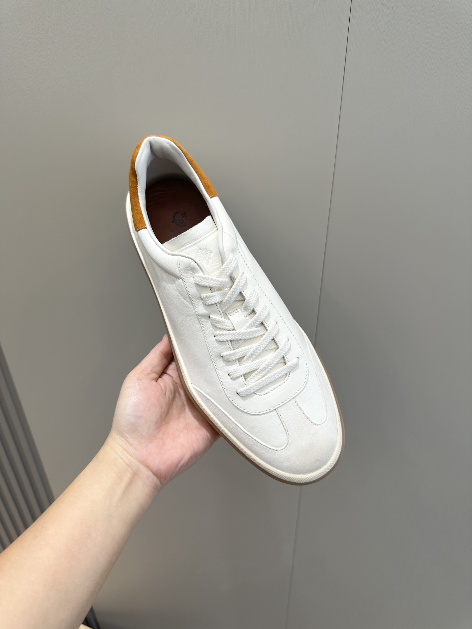 loro piana LP Tennis Walk Sneakers - TopEstos nuevos tenis importados de piel de vacuno con forro de