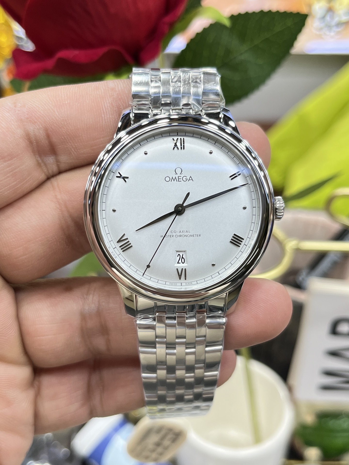 Diefei 40 mm/equipado con movimiento Omega 8800 Master Chronometer