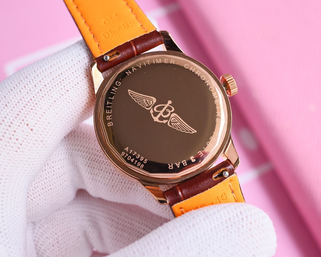 百年灵女款航空计时自动腕表型号市场首发新款到货女款精致典雅将经典的历史魅力与精密的现代腕表设计精心结合腕