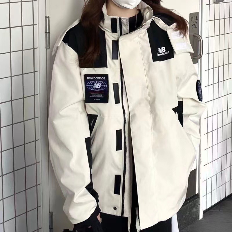 New Balance Winter Coat: Nueva Braun Swords NB Magic Badge Jacket Review - 图片 6
