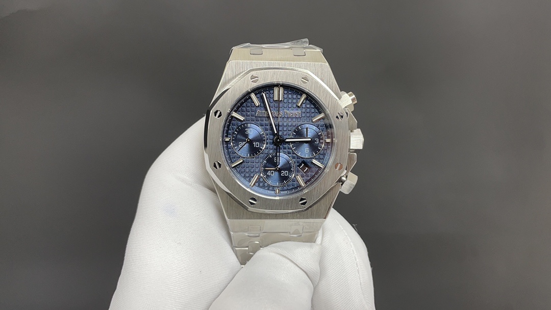 Audemars Piguet Orologio da Polso Blu Bianco