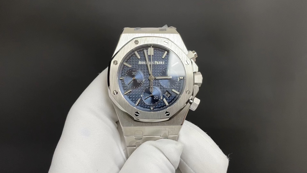 Audemars Piguet Orologio da Polso Blu Bianco