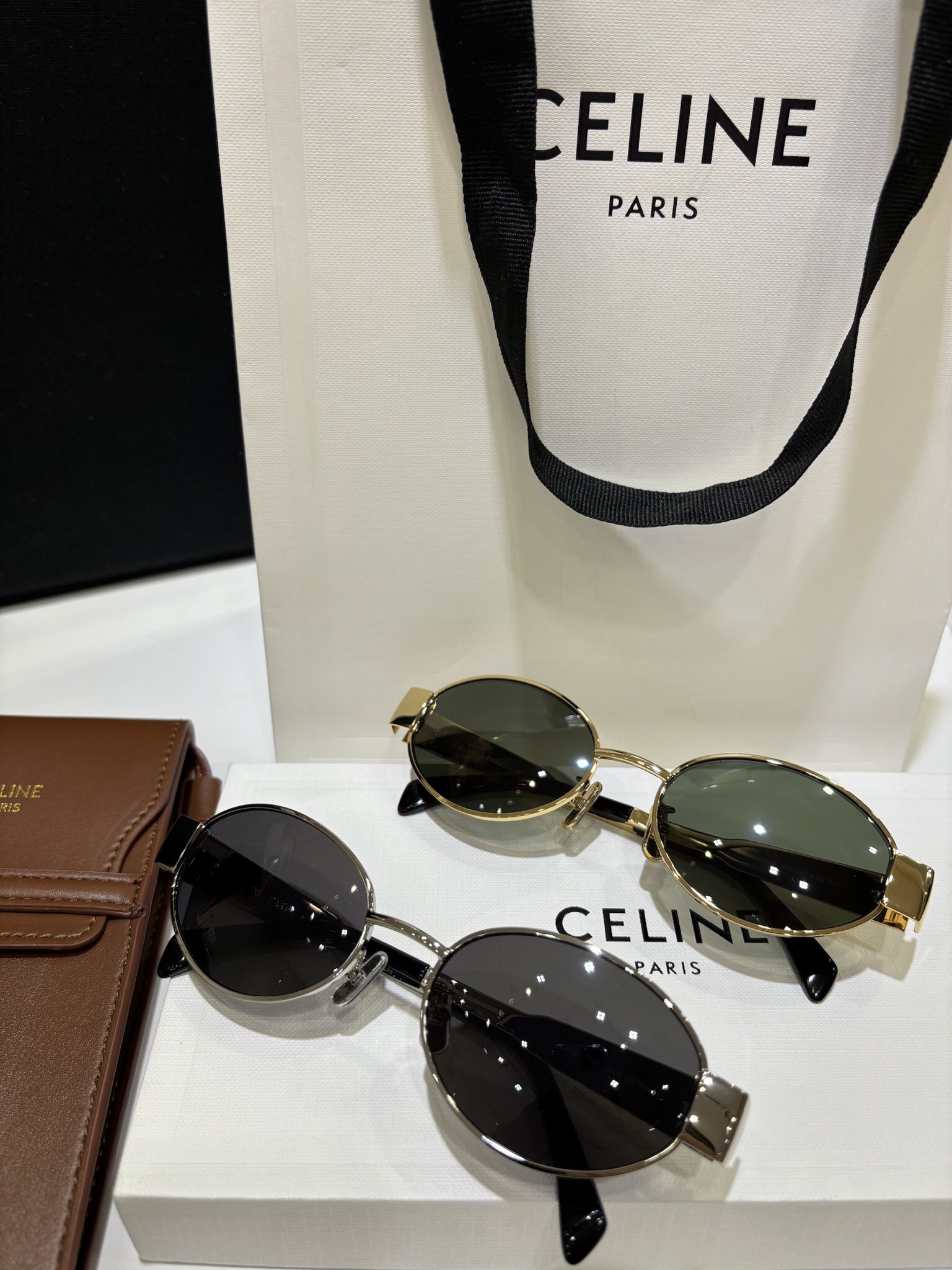 NO:635128,Fengshen level must-have Celine metal sunglasses 3 colors in stock, celine, Cardia high-end jewelry19860909封神级别 必冲Celine金属墨镜 3色现货,,celine,卡迪亚高端饰品,Jewelry