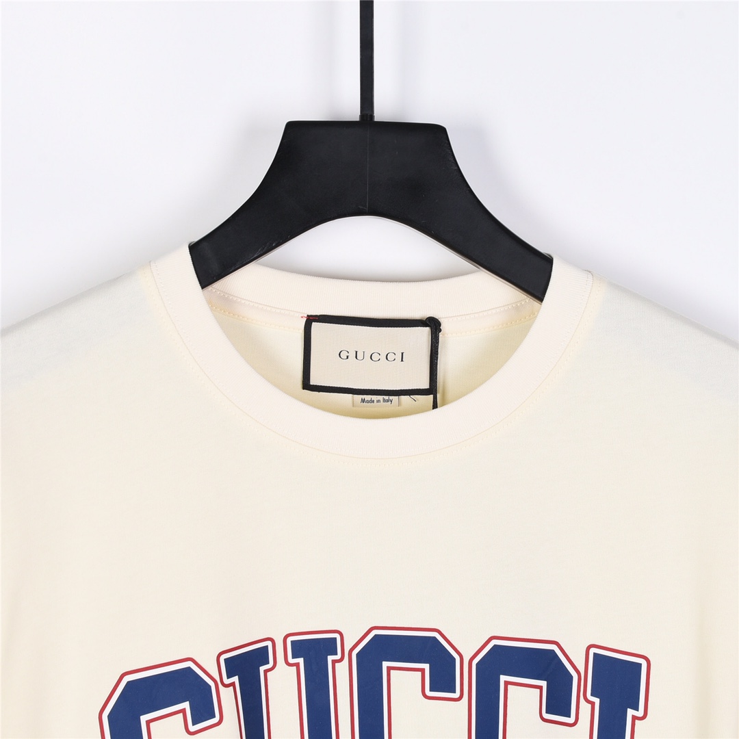 GUCCI 古驰24ss新款龙年限定印花短袖