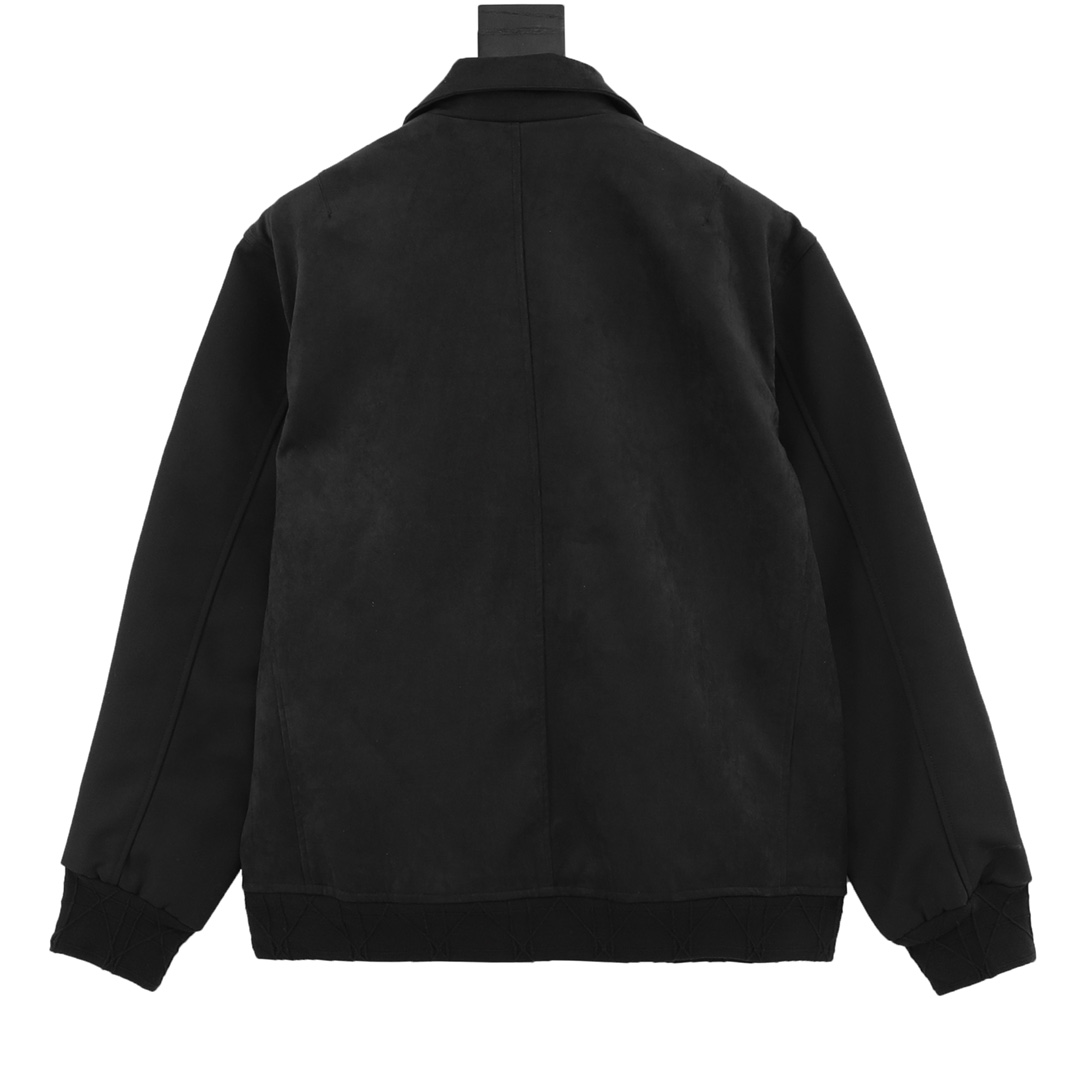 DIOR/迪奥 徽标麂皮革混纺夹克