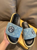 Luxury Fake
 Louis Vuitton Shoes Slippers Wholesale Imitation Designer Replicas
 Unisex