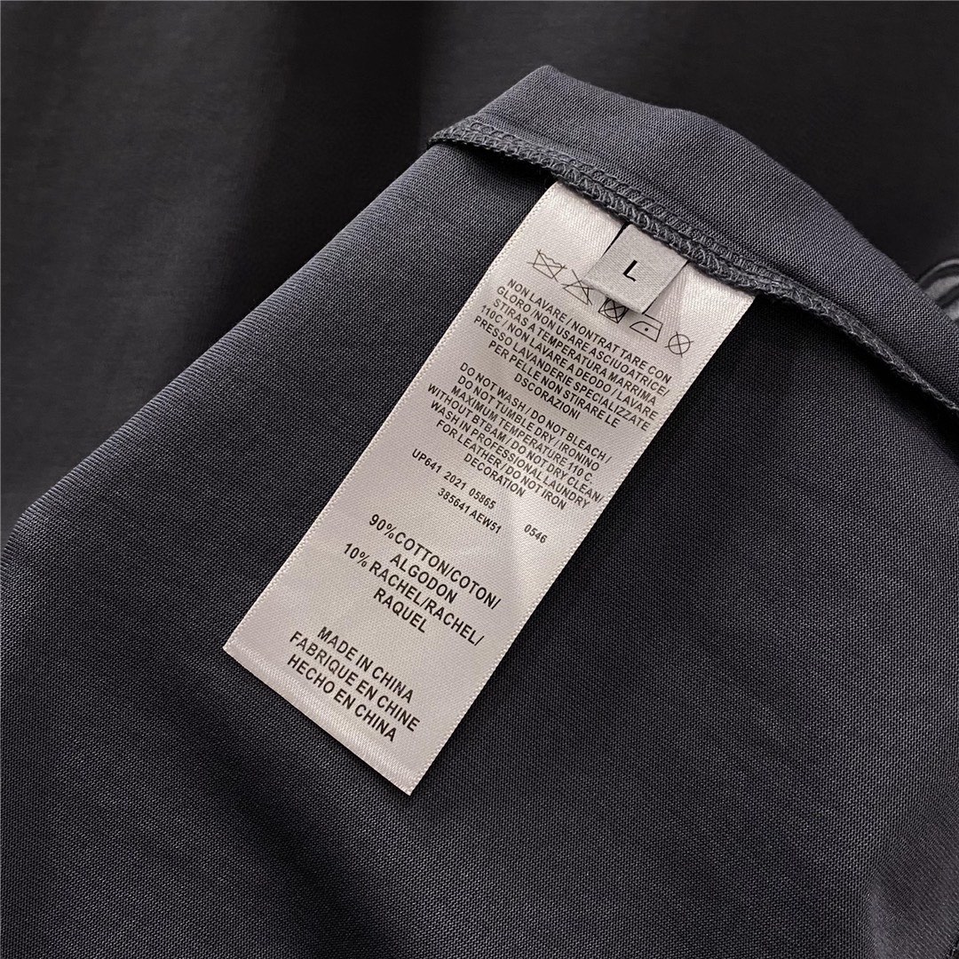 Z家原单男士时装款短袖T恤春夏高端贸易公司货亚太地区ZHUAN柜售卖款高端重磅级真品全品相外贸订单一反常