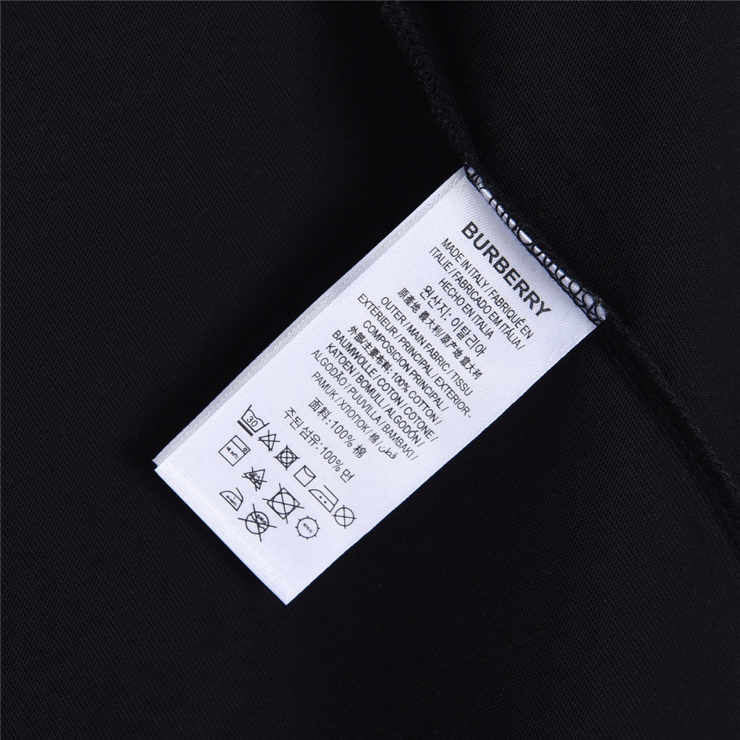 BURBERRY巴宝莉24ss新款字母凸胶激光烧花工艺