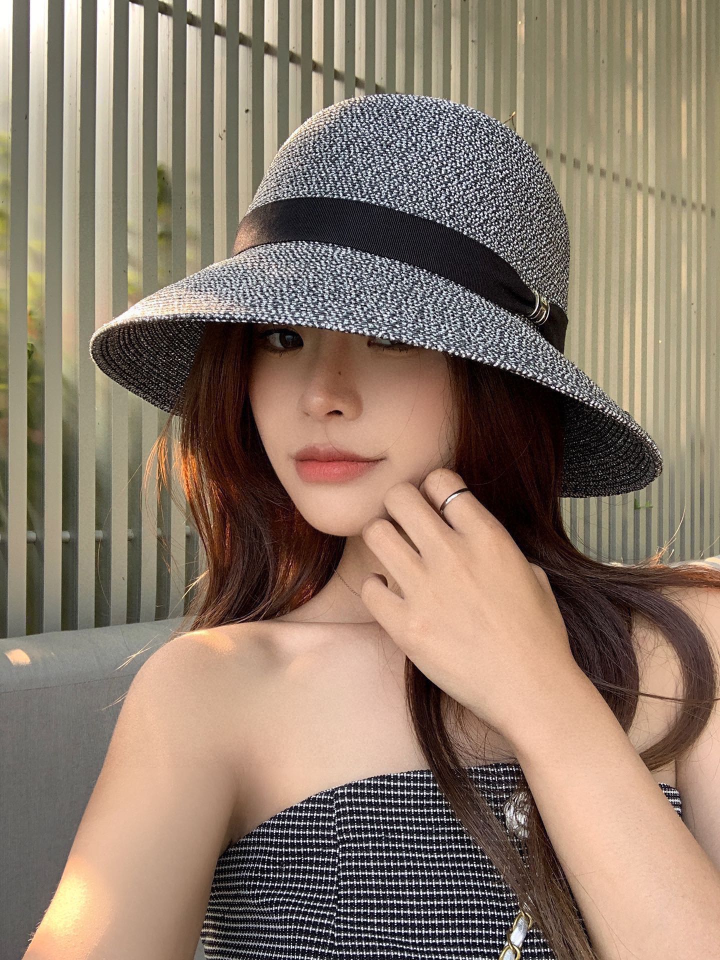 NO:192160,Hermes straw hat, sunbasin hat, foldable, high-end custom, head circumference 57cm. Hat fisherman hat baseball hat knit hat, hat, hermes, espadrilles, hats19860909爱马仕草帽,遮阳盆帽,可折叠,高级定制,头围57cm.帽子渔夫帽棒球帽针织帽,帽子,hermes,espadrilles,hats,hat