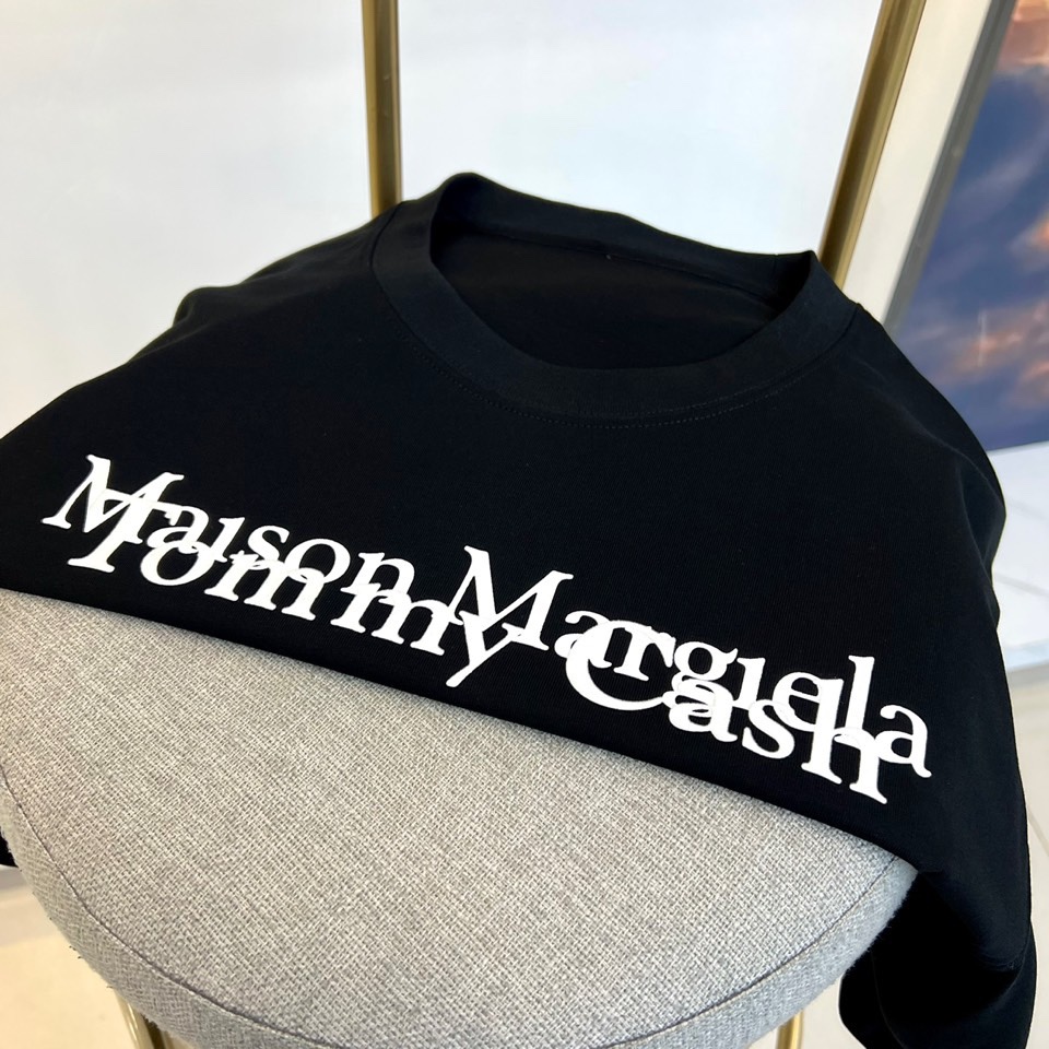 MaisonMargiela马吉拉2024新季新款春夏新款印花logo短袖T恤！甄选本草抗菌科技面料打造