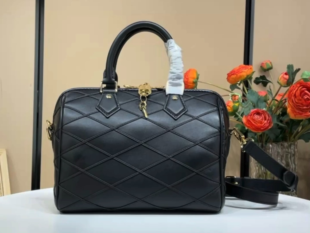 Louis Vuitton LV Speedy Acheter Sacs À Main Noir m24206