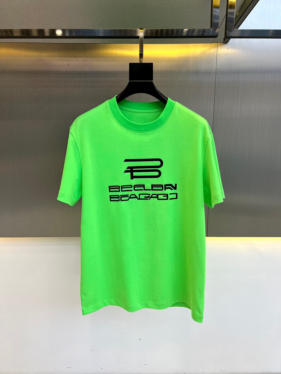 Balenciaga Kleding T-Shirt Afdrukken Unisex Zomercollectie Korte mouw