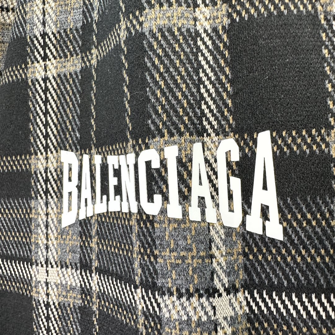 BlCA-春夏新款经典格纹休闲直筒长裤裤脚️收缩调节双B小标装饰版型上身️M-2XL