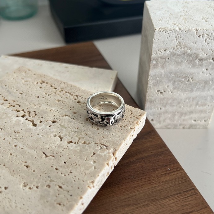 NO:101736,Gucci Gucci 925 sterling silver double G tiger head ring Width 10mm Size 12# 14# 16# 18# 20# 22# 24#, Gucci ring, gucci, gucci, ring, pure silver19860909Gucci古驰925纯银双G虎头戒指 宽度10mm  尺寸12# 14# 16# 18# 20# 22# 24#,古驰戒指,gucci,gucci,ring,pure silver,Jewelry