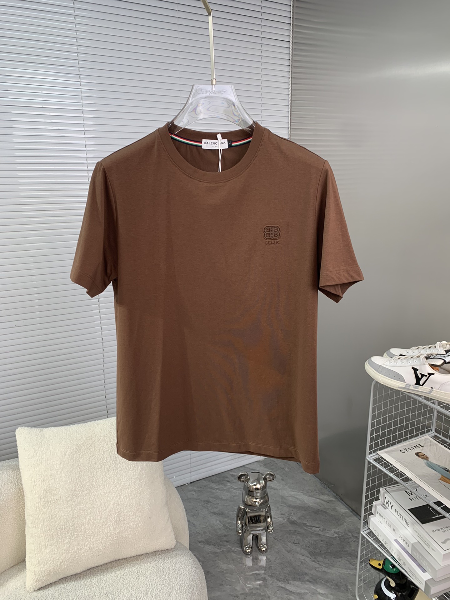 Balenciaga Kleding T-Shirt Katoen Gemerceriseerd katoen Lente/Zomercollectie Korte mouw