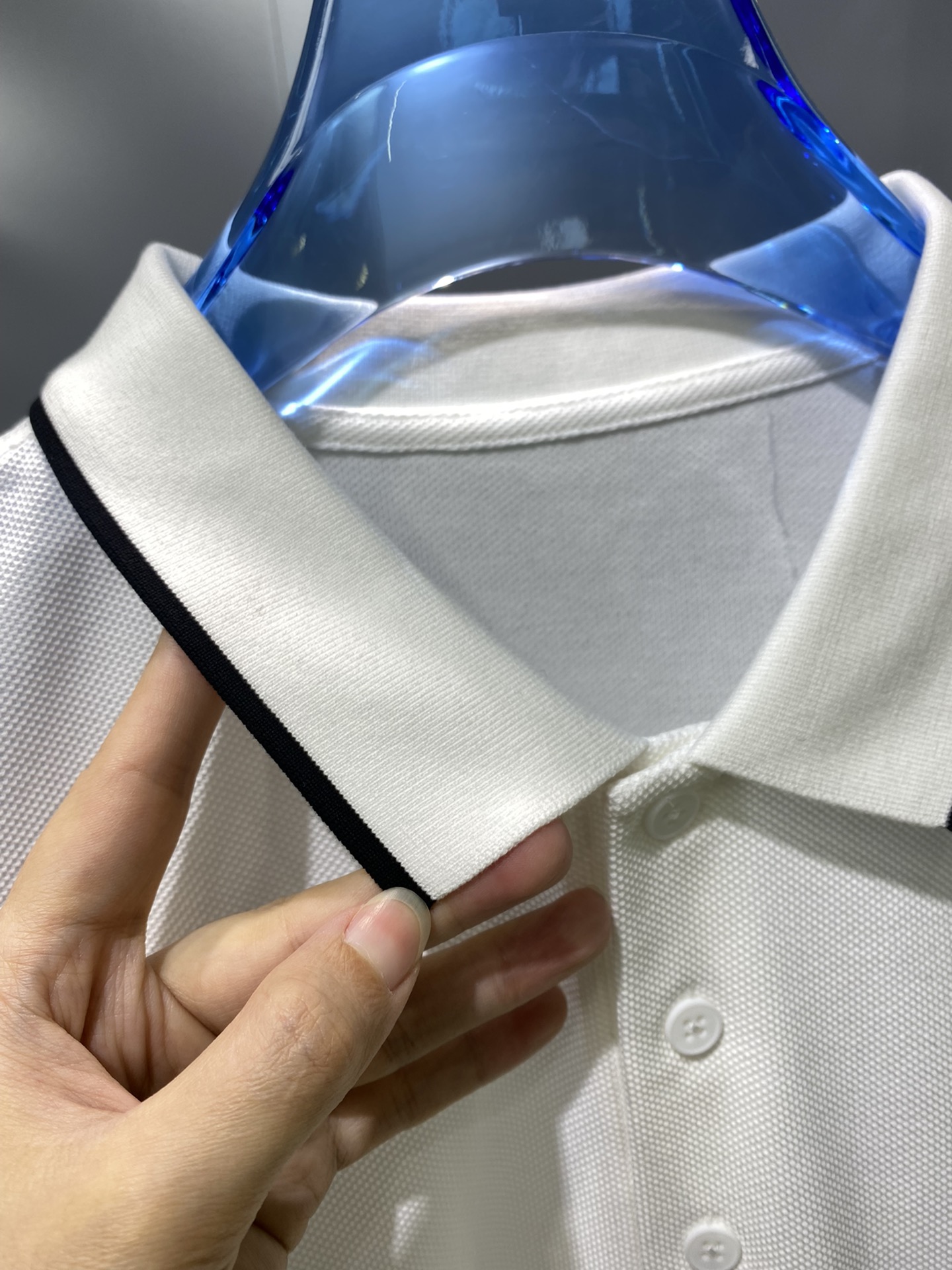 #Celine夏季新款短袖T恤Polo客供定制珠地面料简单时尚款超级好看！简单大方的款式！满满的高级感四
