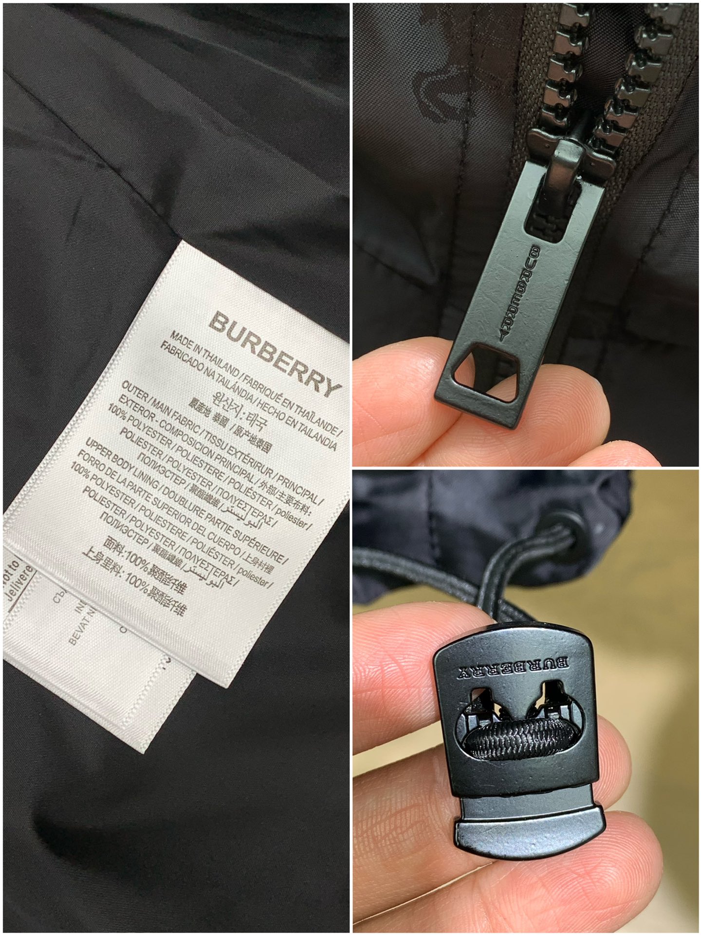 Burberry巴宝莉2024春季最新品专柜同步有售原单狠货时尚休闲连帽外套进口原版面料上身舒适透气顶级