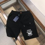 Louis Vuitton Online
 Clothing Shorts Designer Fashion Replica
 Black White Printing Unisex Cotton Casual