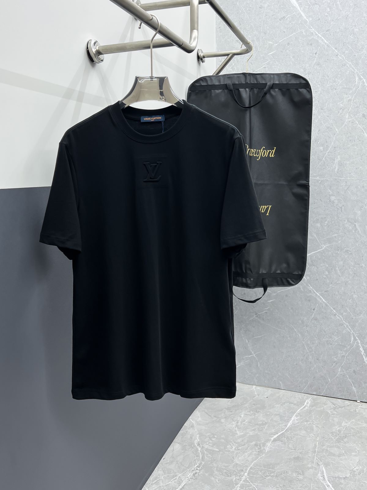 Louis Vuitton Clothing T-Shirt Cotton Fashion Short Sleeve