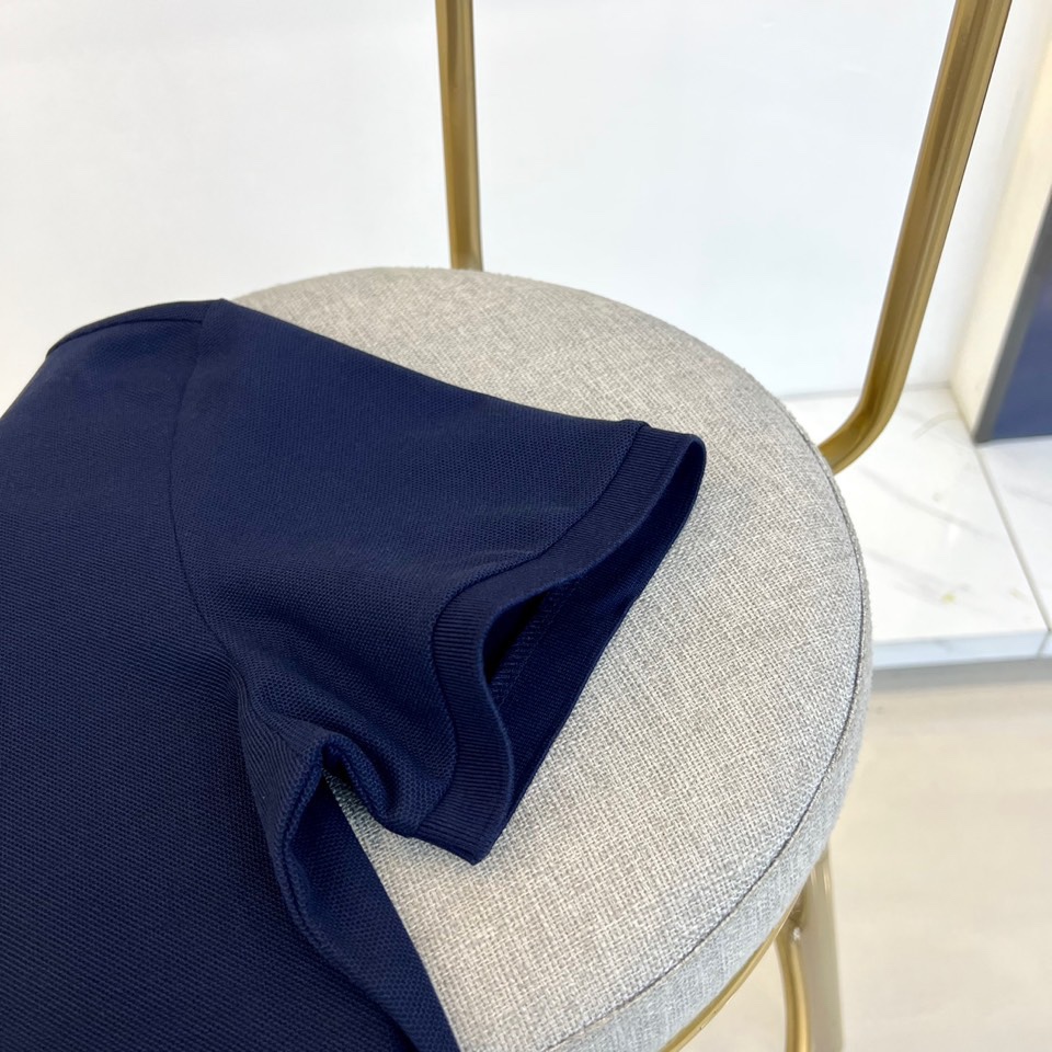 ferragam菲拉格慕2024s夏季新品设计时尚半拉链Polo衫客供进口顶级100%驻地丝光棉制成面料
