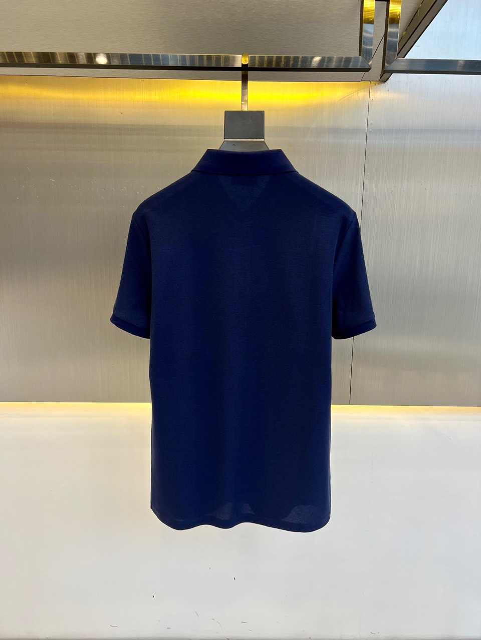 ferragam菲拉格慕2024s夏季新品设计时尚半拉链Polo衫客供进口顶级100%驻地丝光棉制成面料