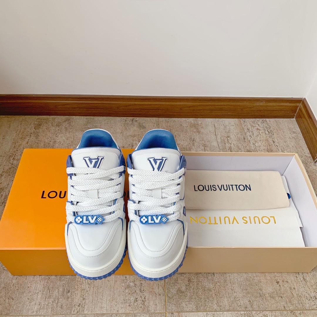 Louis Vuitton Shoes Sneakers Unisex Women Men Calfskin Cowhide Resin TPU Spring Collection Fashion Sweatpants