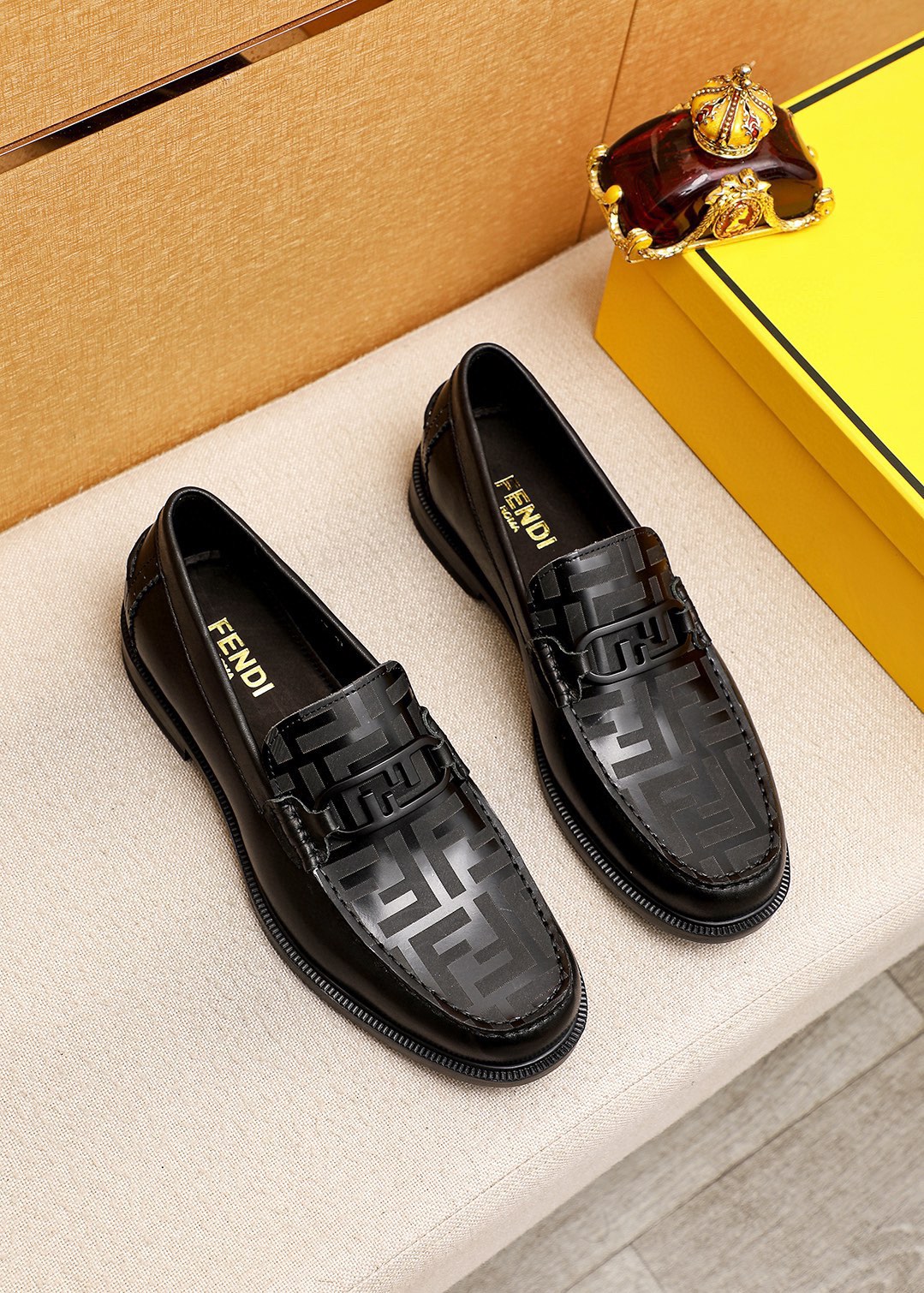 💐 Marca del producto: FENDI [Fendi] zapatos casuales de cuero. Tamaño normal: 38-44 (45🉑️personalizado) Materiales de…