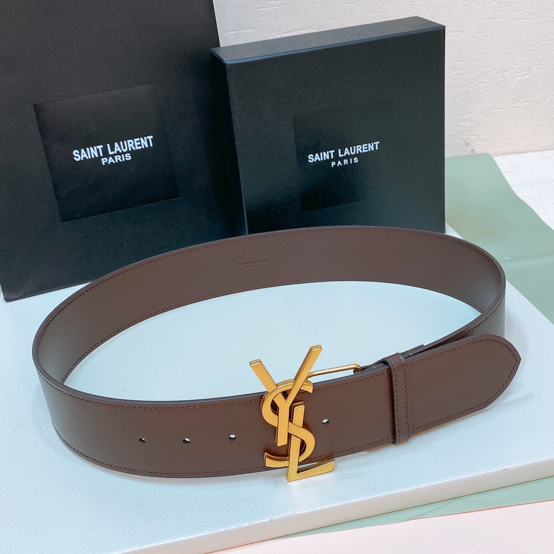 NO:138499,SalnT.LAuRENT.PARIS.buckle belt. Engraved with Saint Laurent PARIS logo. Retro bronze gold metal accessories. Adjustable buckle opening and closing design, simple and versatile!  5.0mm精品,皮带,saint laurent19860909SalnT.LAuRENT.PARIS.搭扣腰带. 镌刻圣罗兰 PARIS标志. 复古铜金色金属配件 可调节搭扣开合设计,简单百搭！5.0mm精品,皮带,saint laurent,Belt