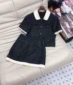 MiuMiu Clothing Shirts & Blouses Skirts Black Weave