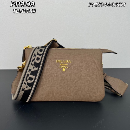 Prada 1BH194 Three-Layer Crossbody Bag with Adjustable Strap 1 Prada 1BH194 Three-Layer Crossbody Bag with Adjustable Strap