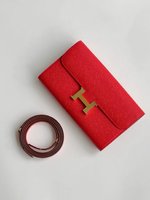 Hermes Constance Fake
 Crossbody & Shoulder Bags Red Epsom H0199148