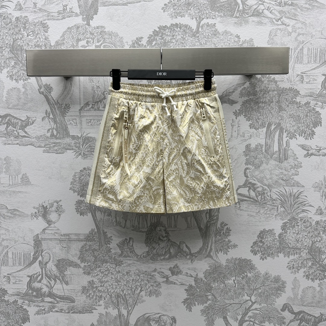 Dior Clothing Shorts Embroidery Spring Collection