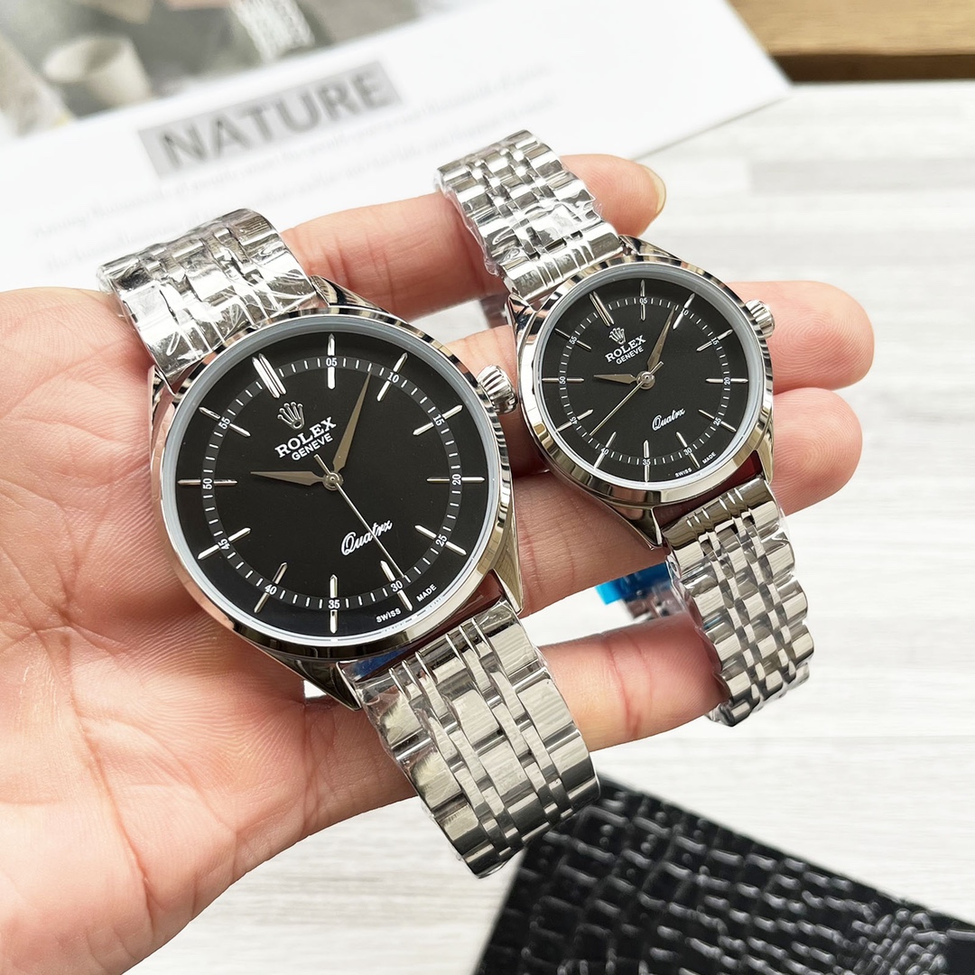 Rolex Couple’s Wristwatch with White and Gold Hulls, Steel Belts: Features and Specifications - 图片 3