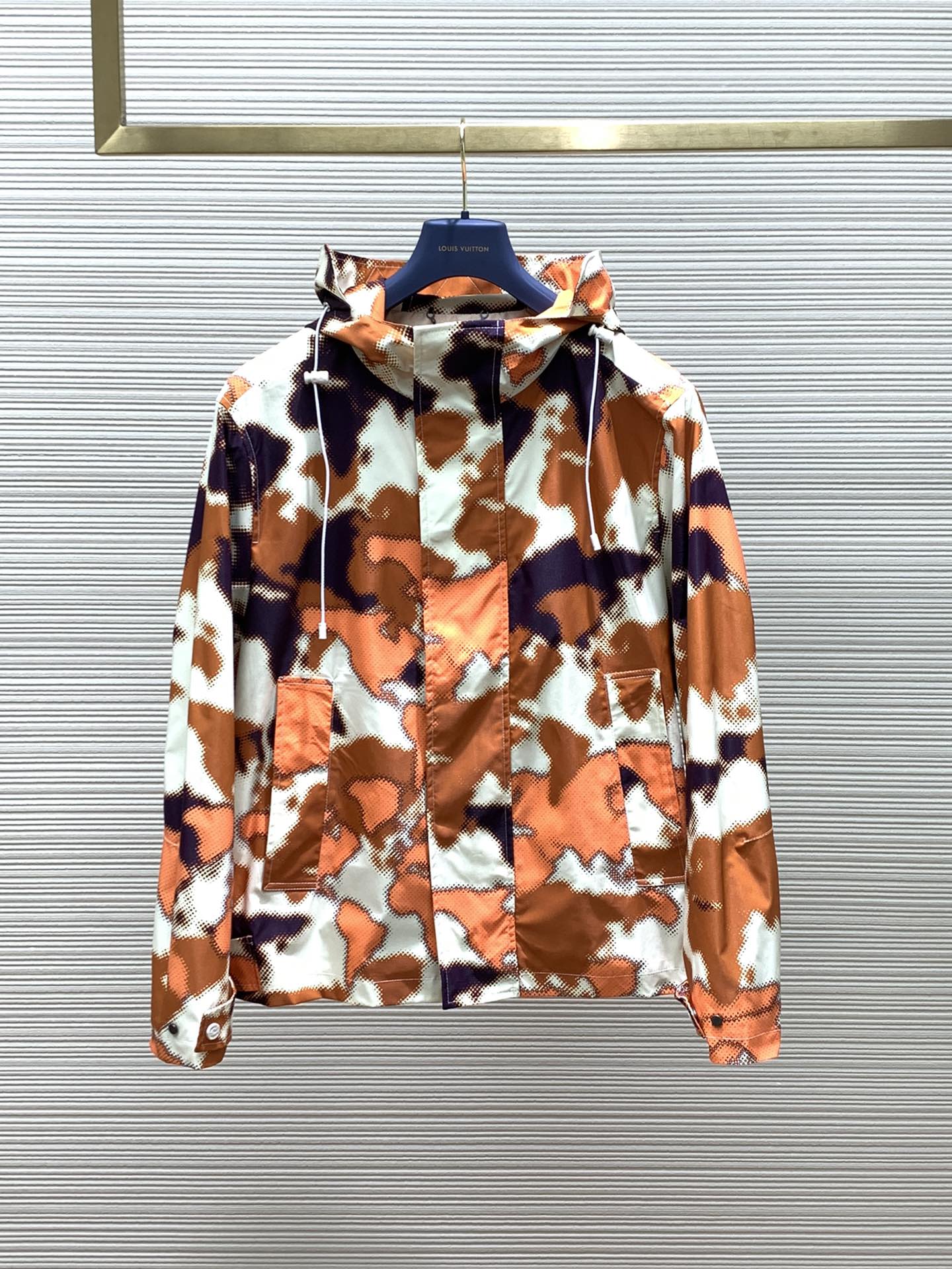 Louis Vuitton Clothing Coats & Jackets Printing Spring Collection Fashion Hooded Top