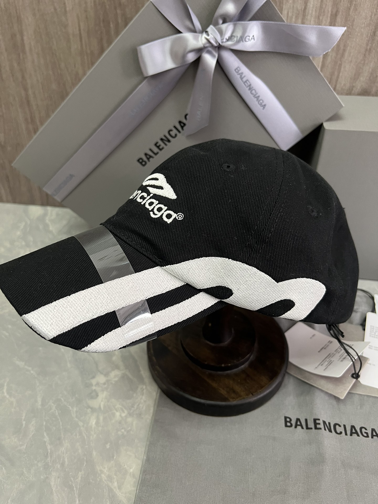 [Balenciaga Hats]Balenciaga purchasing version Balenciaga baseball cap 3B spor
