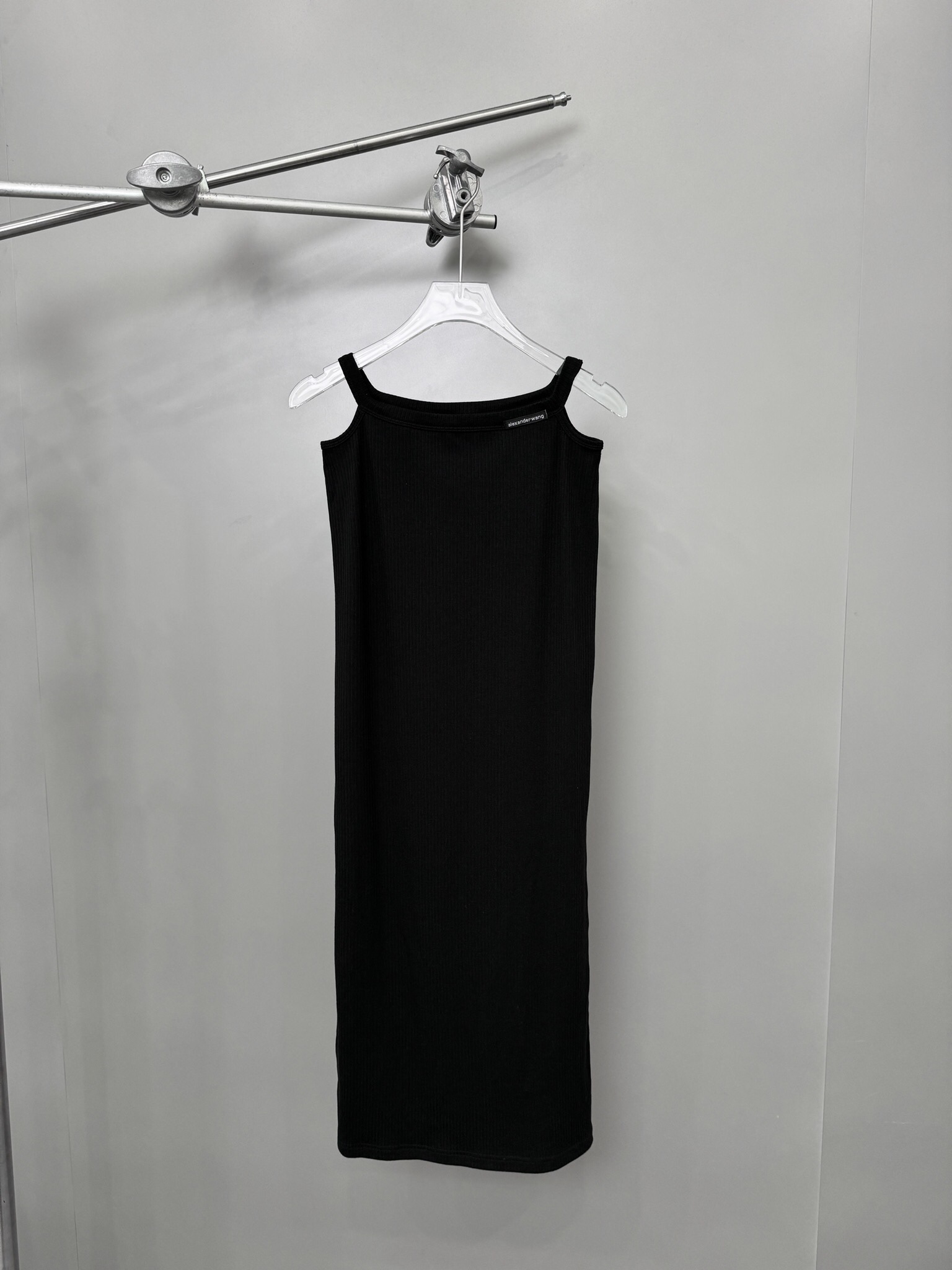 裙子Alexanderwang新款套装进口莫代尔棉面料柔软舒适修身显瘦坑条针织超高弹力不挑人腰部镂空设计