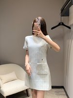Highest quality replica
 Dior Clothing Dresses Embroidery Spring Collection