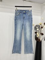 Chanel Buy
 Clothing Jeans Blue